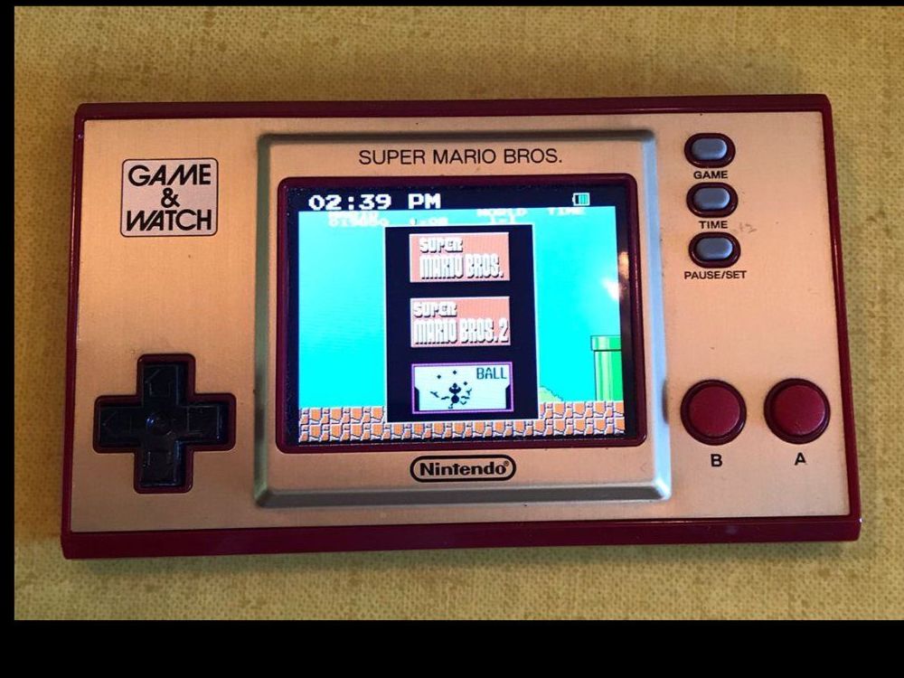 Nintendo Console: Nintendo Game & Watch Super Mario Bros. – Usato da Zürich venduto da Pat_ina