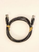 Netzwerkkabel Ethernet Cat5e schwarz 2m guter Zustand