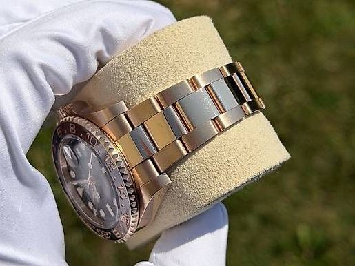 Rolex Uhren: Rolex GMT-Master 2 - Rootbeer - Vollgold – Gebraucht aus Schindellegi von SchLux 5