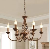 Kronleuchter  Landhausstil Bronze Vintage höhenverstellbar