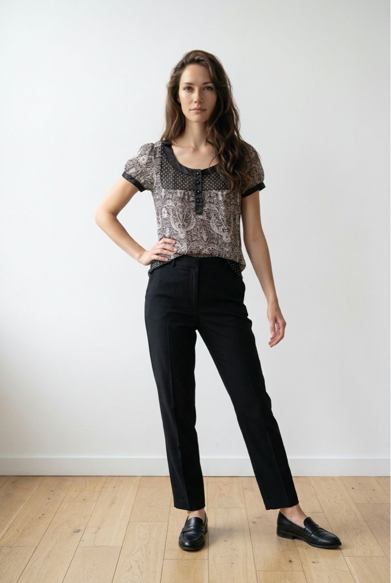 C&A Camicette: Feine Bluse mit Muster - Top Zustand! – Usato da Leuk-Stadt venduto da 2thcircle