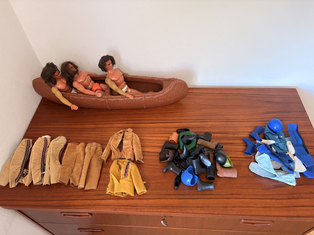 Figurines: Big Jim Mattel Zubehör – Défectueux à Wabern par Housi78
