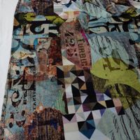 Top italienische Baumwolle Jersey Stoff 1.5x1.60m Patchwork