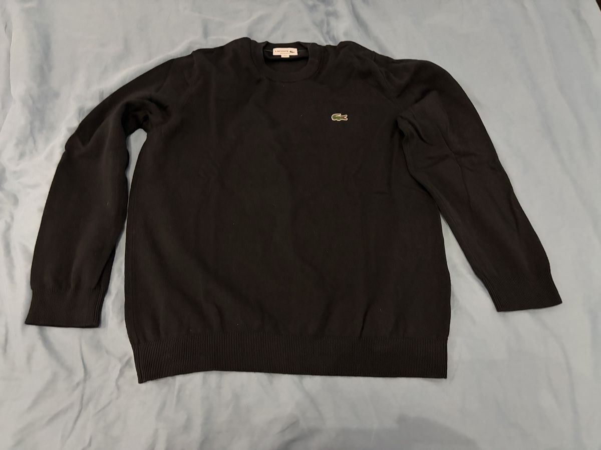 Lacoste Pulls & Sweat-shirts: Lacoste Pullover Grösse L black – D'occasion à Eglisau par swisstaurus