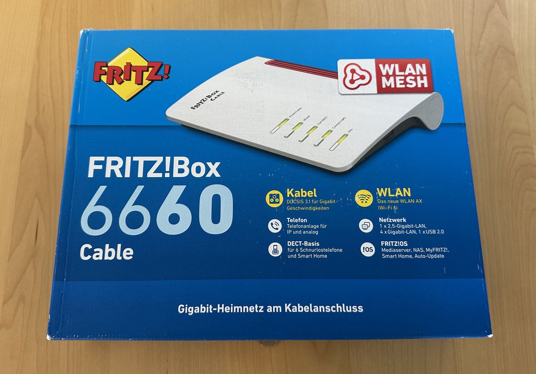 Avm Modem & Router: AVM FritzBox 6660 Cable – Usato da Dielsdorf venduto da Empowered