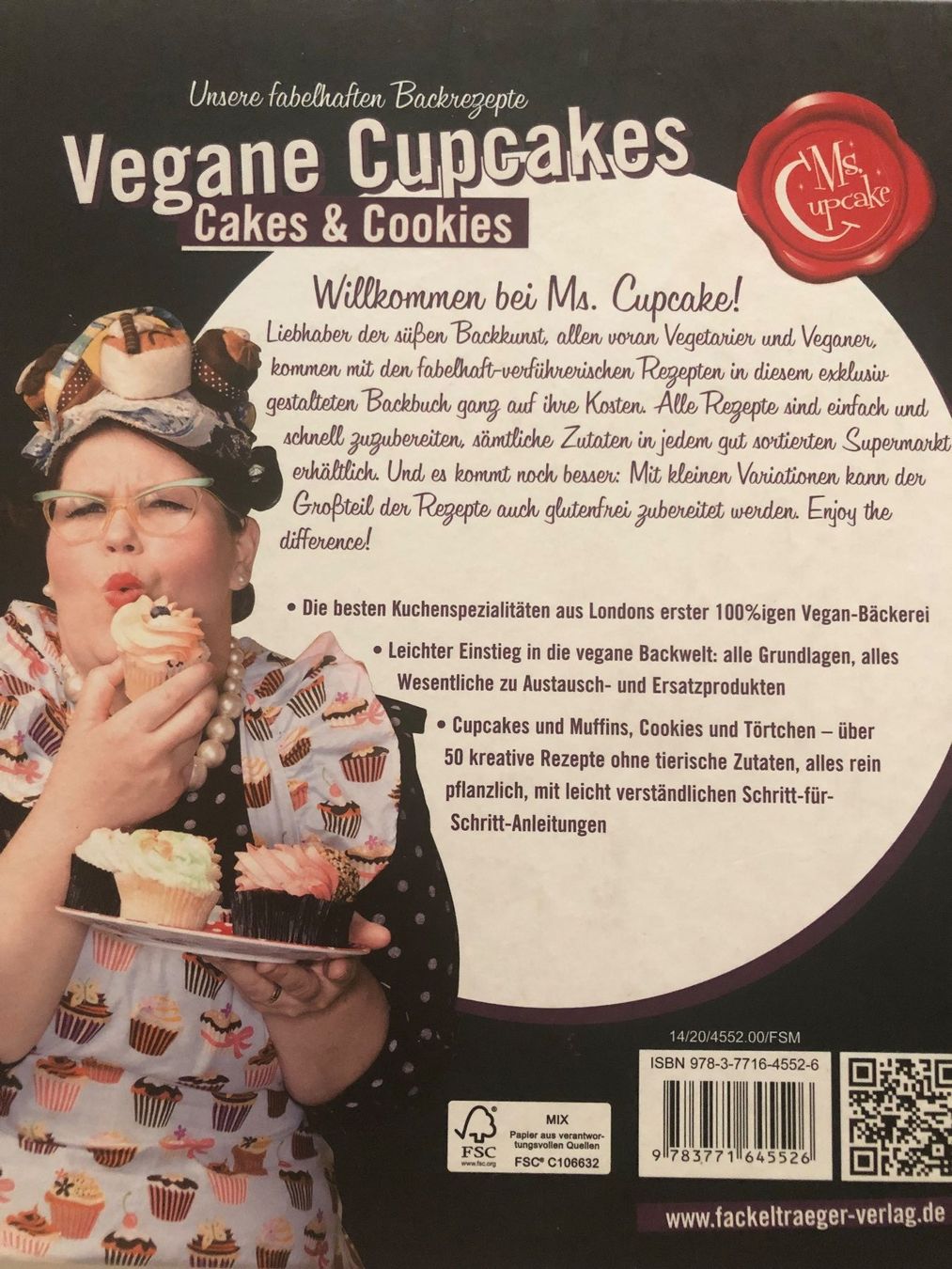 Libri: Ms Cupcake, Vegane Cupcakes, Cakes & Cookies – Usato da Pfäffikon ZH venduto da Wacardo 1