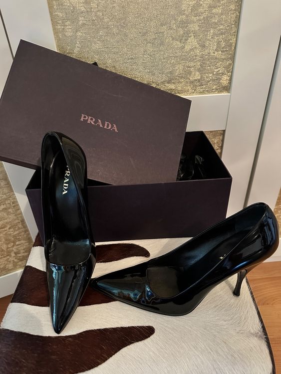 Timeless PRADA stiletto pumps, size 37, worn once, NP 1050€! 1