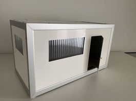 Baucontainer zu Funktionsmodel ca. M 1:14