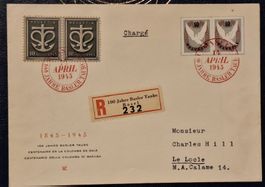 FDC 100 Jahre Schweizer Baslertaube W22 