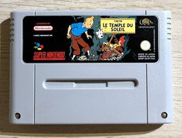 Tintin Le Temple du Soleil Super Nintendo SNES