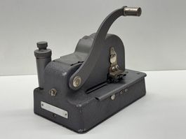 Original Protectograph Scheckschreiber, sehr schöner Zustand