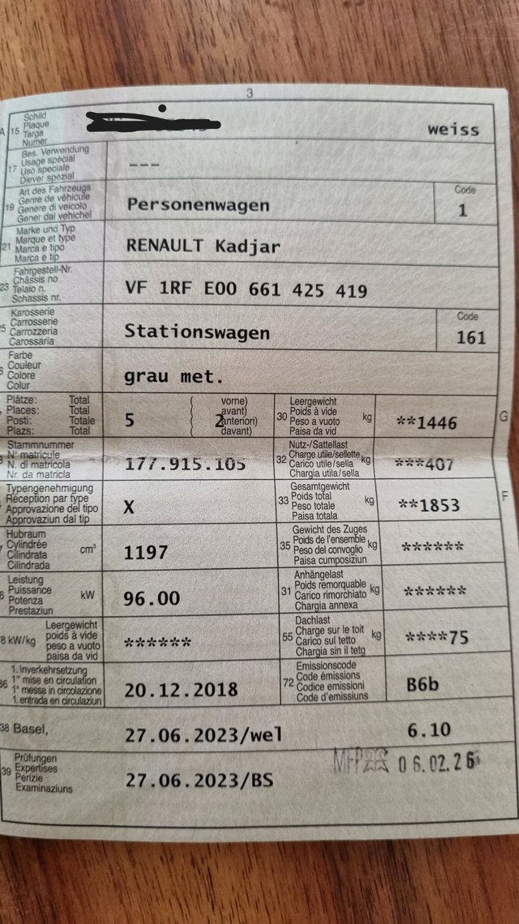 Renault Automobili: Renault Kadjar 130 TCe, Business – Usato da Basel venduto da brazo_brazo 2