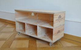 TV-Möbel aus Weinkisten Château du Lussac Mod. TV02