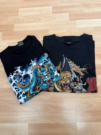 Shirt mit interessanten Motiven