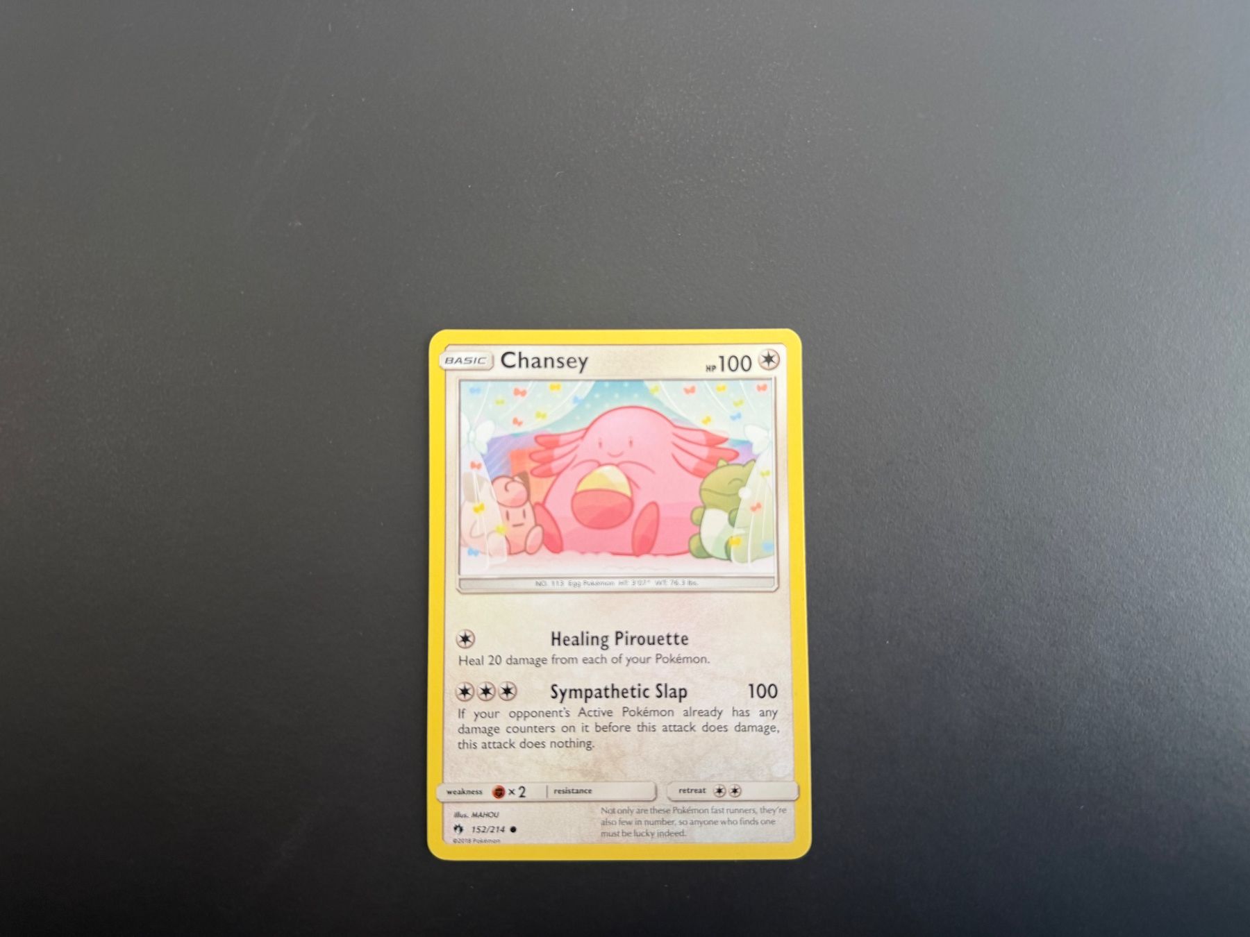 Pokémon Carte collezionabili: Chansey 152/214 – Usato da Zürich venduto da mountainwizard00