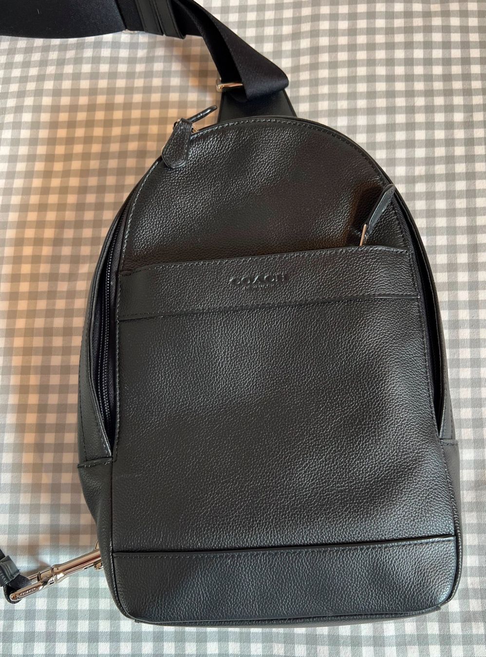 Coach Zaini: Umhängrucksack aus Leder – Nuovo (secondo la descrizione) da Illnau venduto da Hansj1818 2