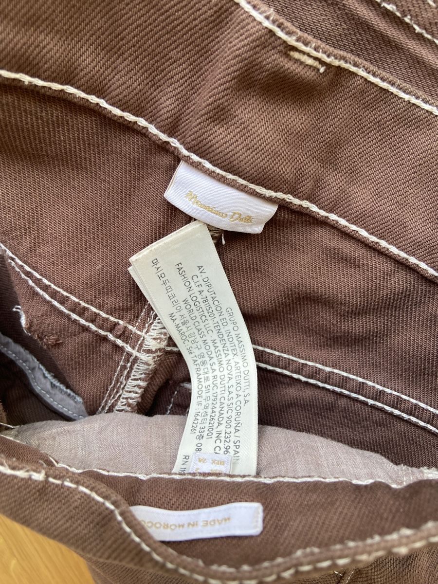 Massimo Dutti Pantaloni: Massimo Dutti Shorts 34 Braun – Usato da Winterthur venduto da mal_8f2x 4