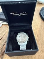 Thomas Sabo Uhr Keramik Weiss Chronograph Damen guter Zustan