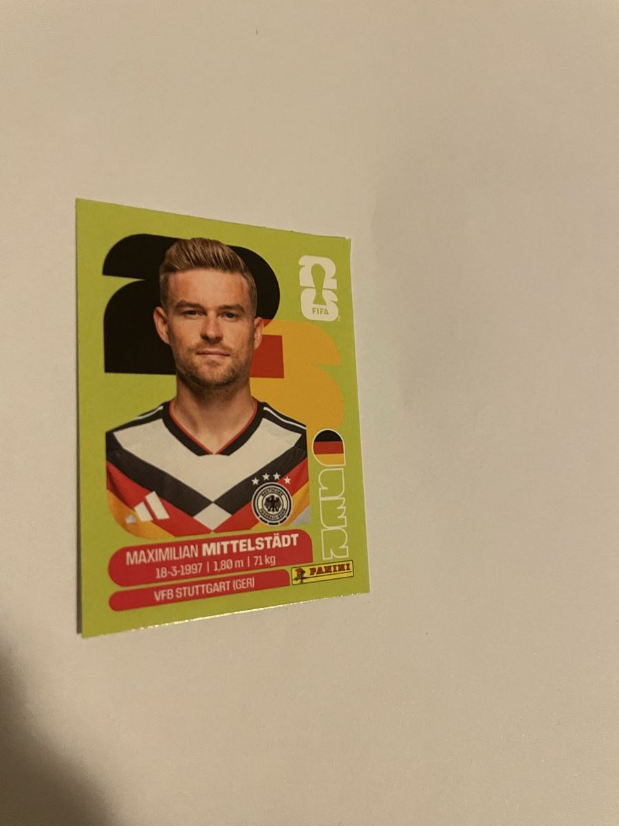 Panini Carte collezionabili: FIFA WM 2026 Maximilian Mittelstädt GER 9 – Nuovo (secondo la descrizione) da Winterthur venduto da Cobraforce