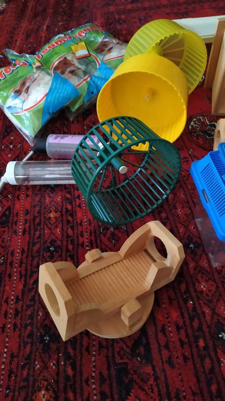 Gabbie, trasporto & Sicurezza: Accessoires pour rongeurs + cage gratuite – Usato da Chezard St-Martin venduto da Loucail 1