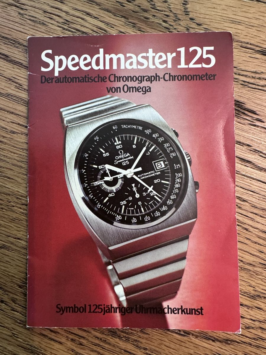 Omega Orologi: Legendäre Omega Jubiläums-SpeedMaster125 full set – Usato da Zürich venduto da zephir68 8