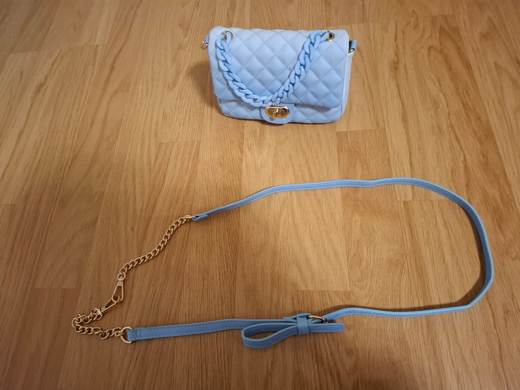 Borse & Zaini: Handtasche hellblau – Usato da Halten venduto da Mutzji 2