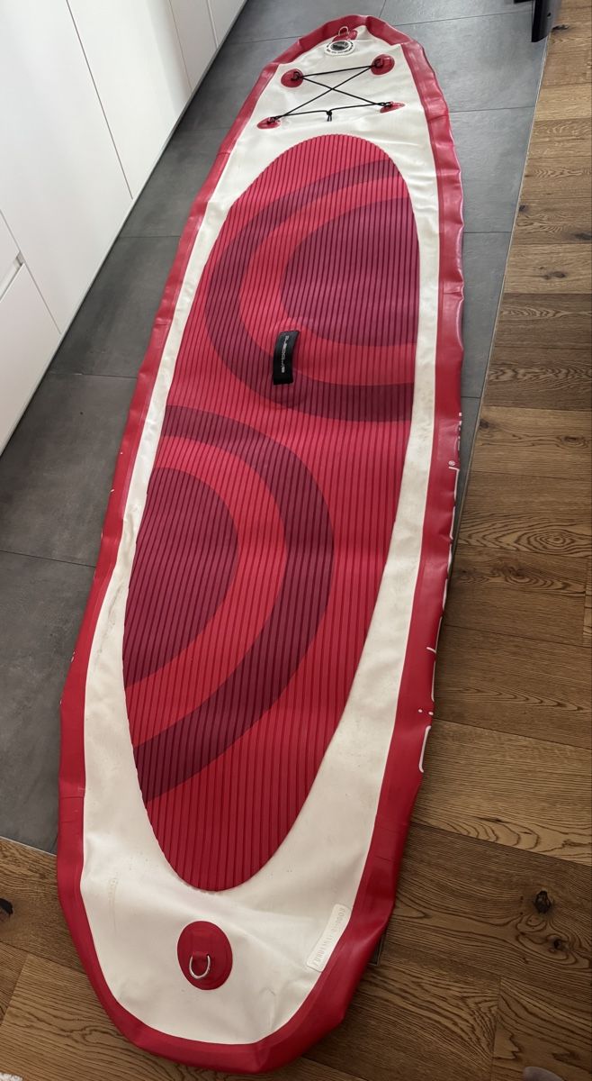 Tavole da surf e di nuoto: Airboard fun rot Stand-up-Paddel Board – Usato da Rorschach venduto da Tonia91 3