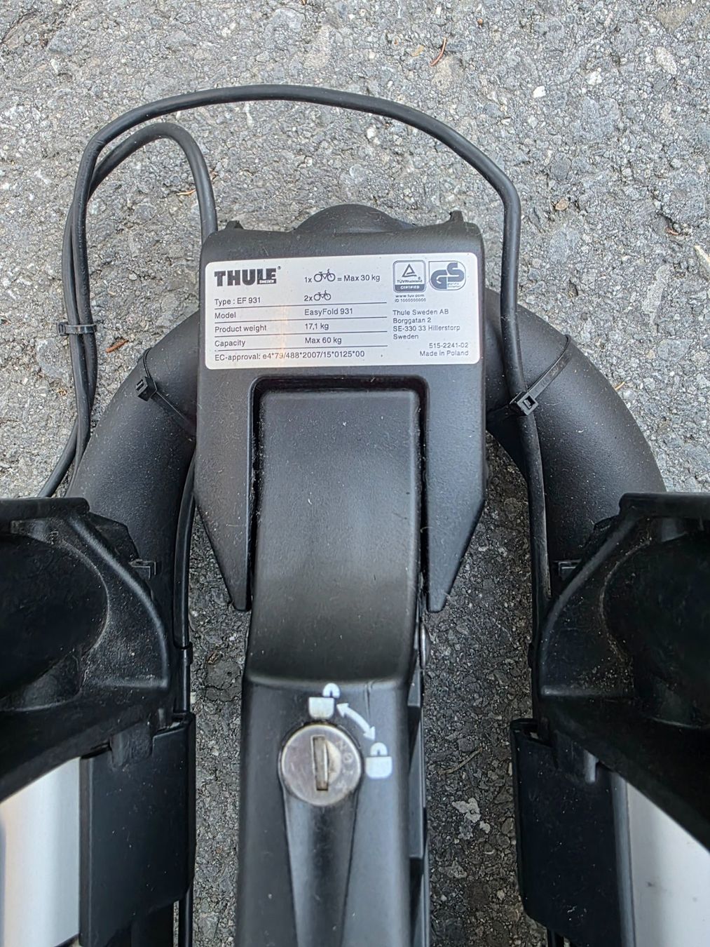 Thule Box da tetto: Thule EasyFold 931 – Usato da Buchs SG venduto da MATGEOMAR 3