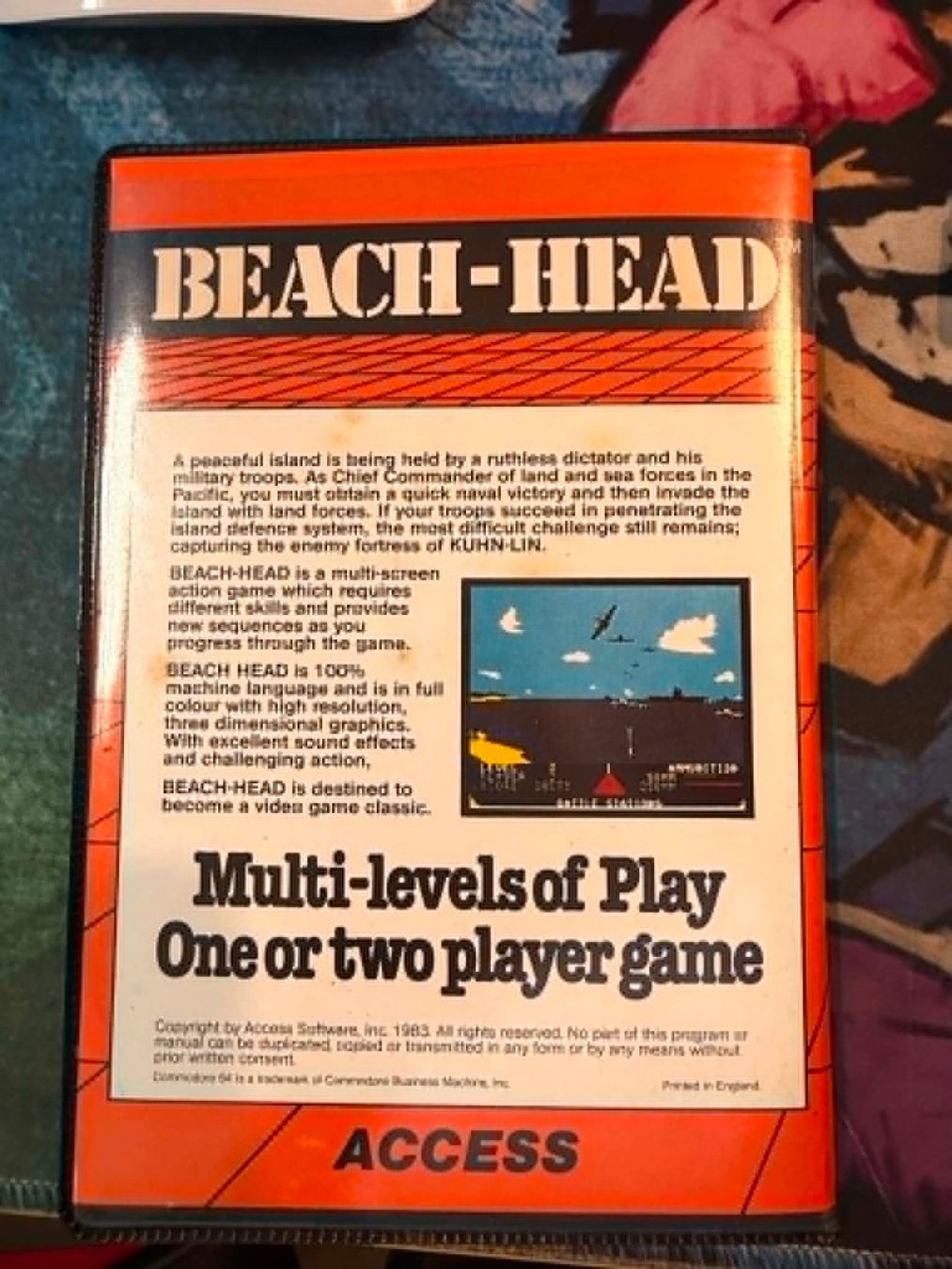Spiele: Beach Head Commodore 64 - 128 – Gebraucht aus Giubiasco von Ticinerd 1