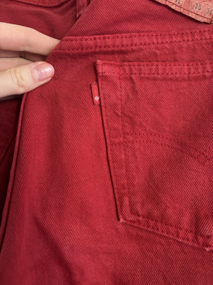 Levi's Jeans: Levi's 501 Red Jeans, Size 30/34 – Usato da Wallisellen venduto da eli_v7dn 3