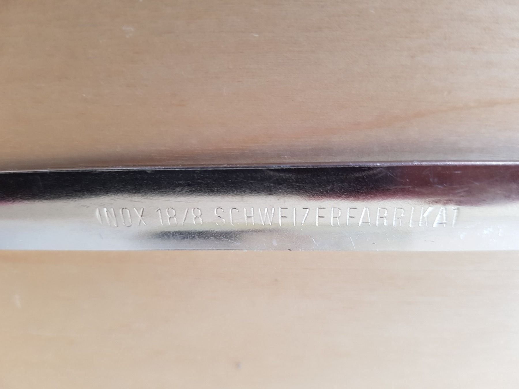 Löffel: Abtropföffel Chromstahl Edelstahl 36cm – Gebraucht aus Wiesendangen von samoalk 2
