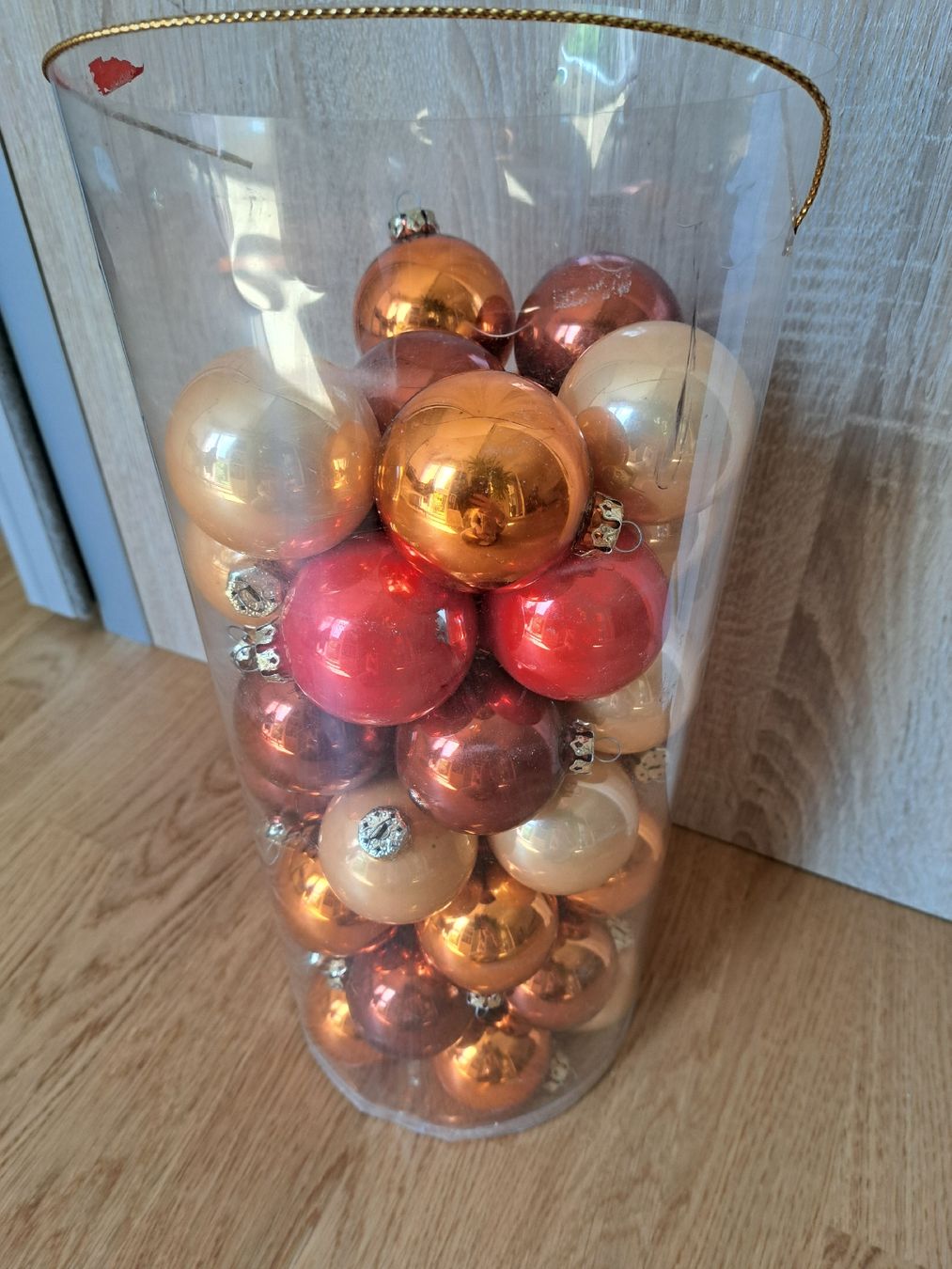 Tutte le decorazioni: Weihnachtskugeln 47Stk rot/orange Töne – Usato da Murten venduto da ste_s76w 1