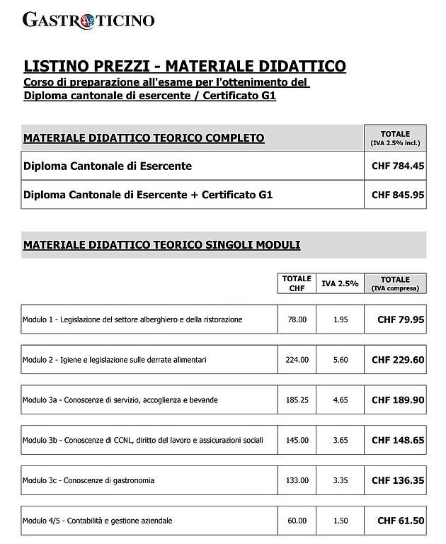 Sonstiges für Büro & Gewerbe: Libri Diploma Cantonale Esercente + G1 – Gebraucht aus Viganello von cir_z88r