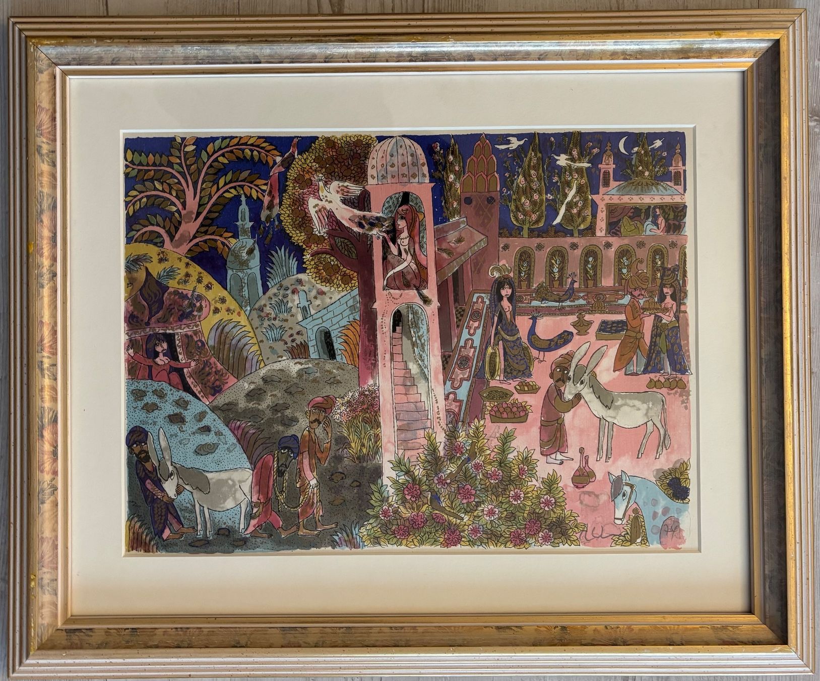 Arts picturaux & lithographies: Robert Wyss (1925-2004) Farblithografie handsign., numeriert – D'occasion à Rütihof par til_68lp 2
