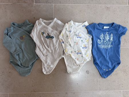 Babystrampler und Hose 62/68