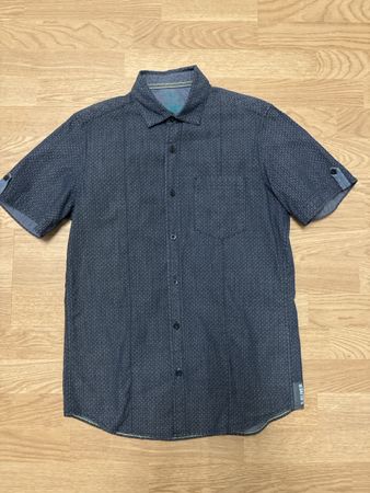 S. Oliver Herren Sommer Hemd, Kurzarm, Grösse S