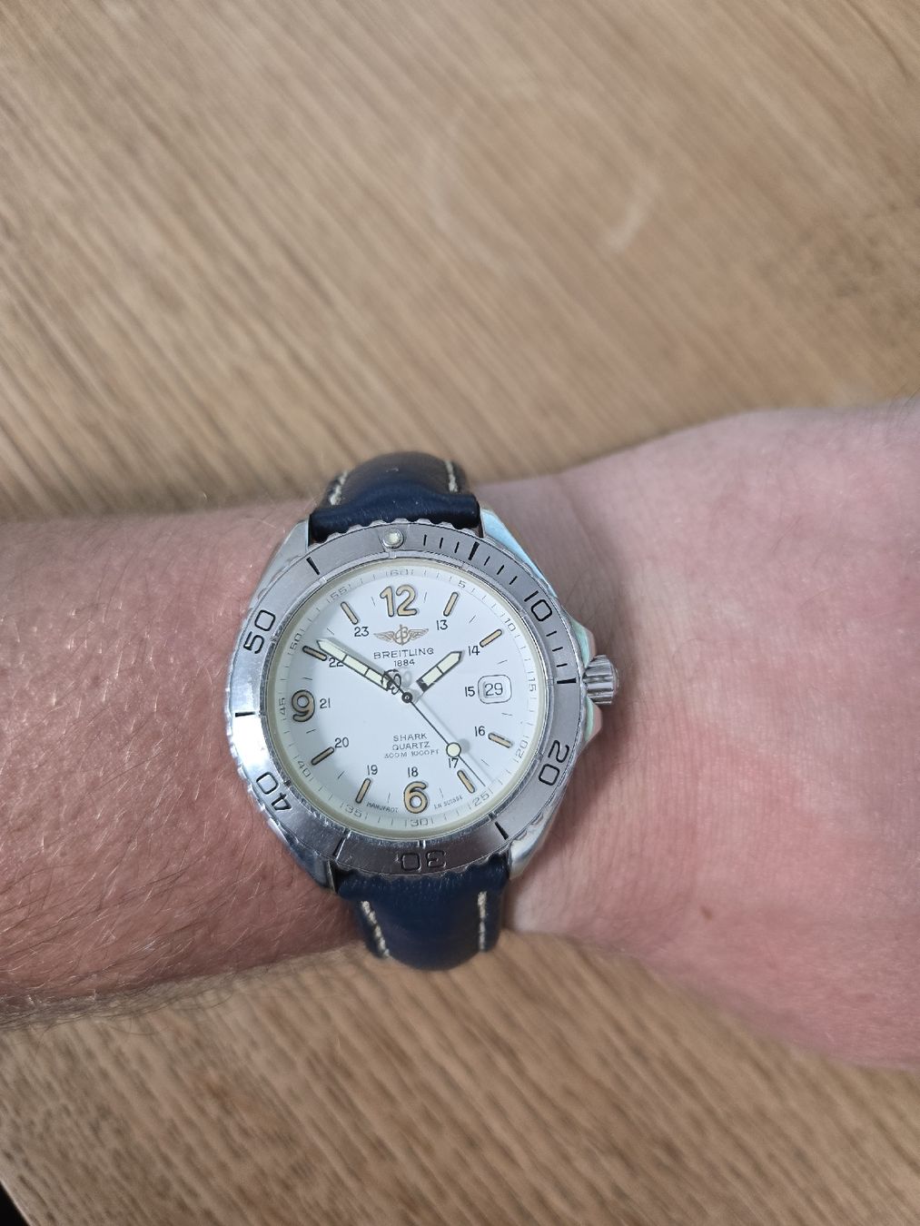 Breitling Uhren: Breitling Shark Quartz Herrenuhr mit Datum – Gebraucht aus Pontresina von veritas17 1