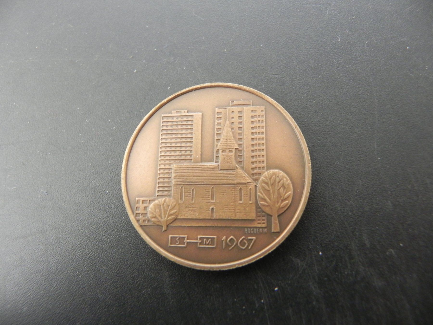 Medaillen: Medaille Schwamendingen 1967 – Gebraucht aus Biel/Bienne von Gogolozi