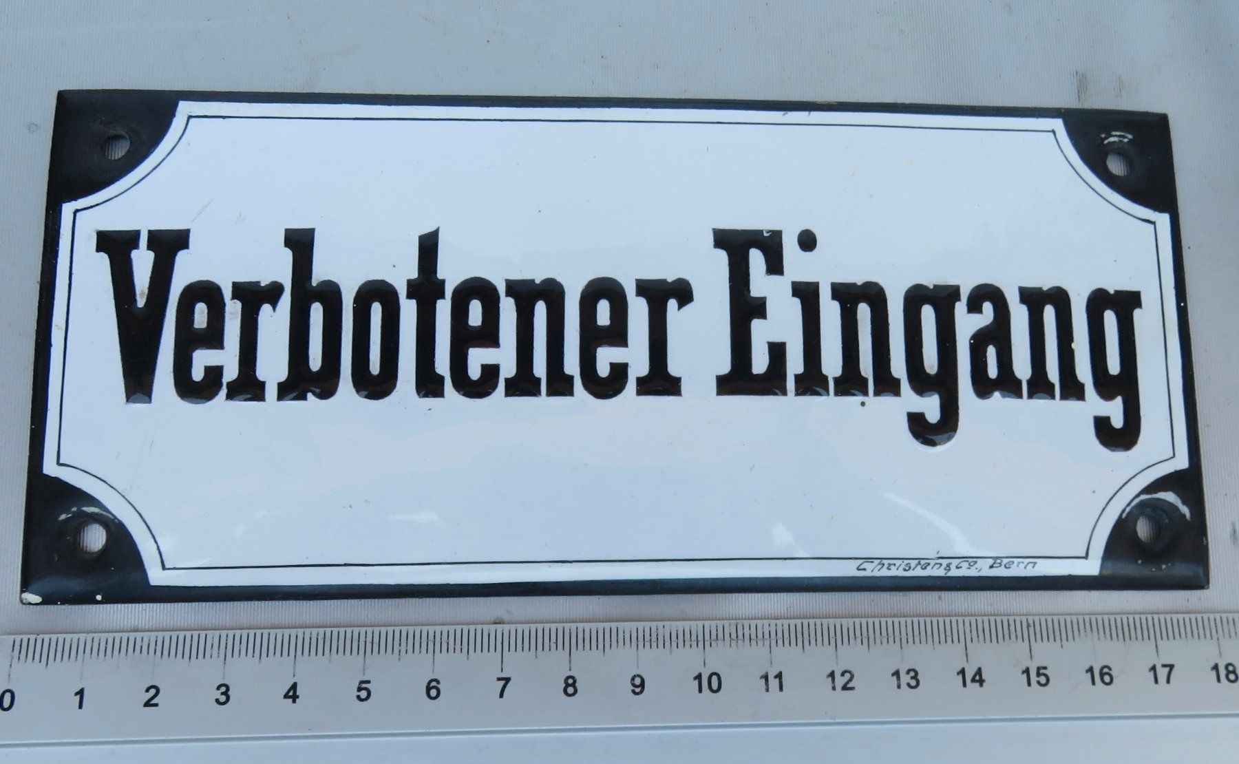 Ecriteaux: EMAILSCHILD VERBOTENER EINGANG – D'occasion à BERN par erassmusvonrotterdam 3