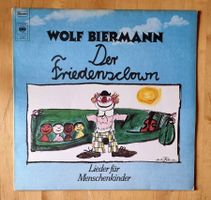 LP Wolf Biermann "Der Friedensclown" (DE 1977) Originalpress