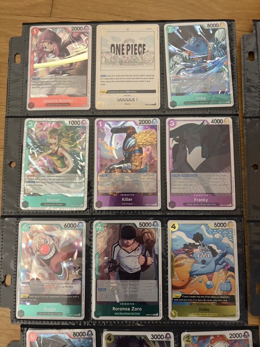 Bandai Sammelbilder & Trading cards: One Piece TCG - Holo Sammlung EN – Neu (gemäss Beschreibung) aus Birsfelden von alex4127 1