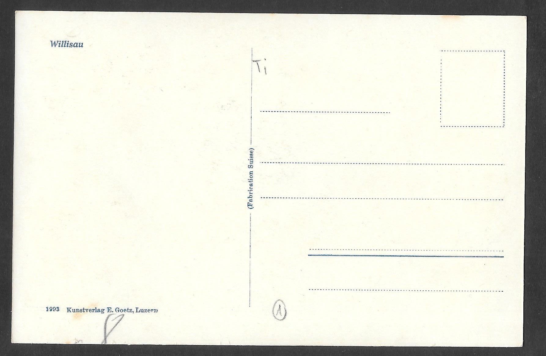 Cartoline postali: Willisau mit Postbureau und Postauto – Usato da Olten venduto da clotaldi 1