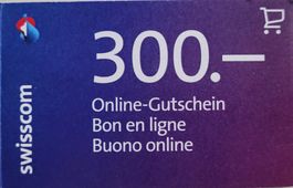 Swisscom 300 Fr Geschenkgutschein