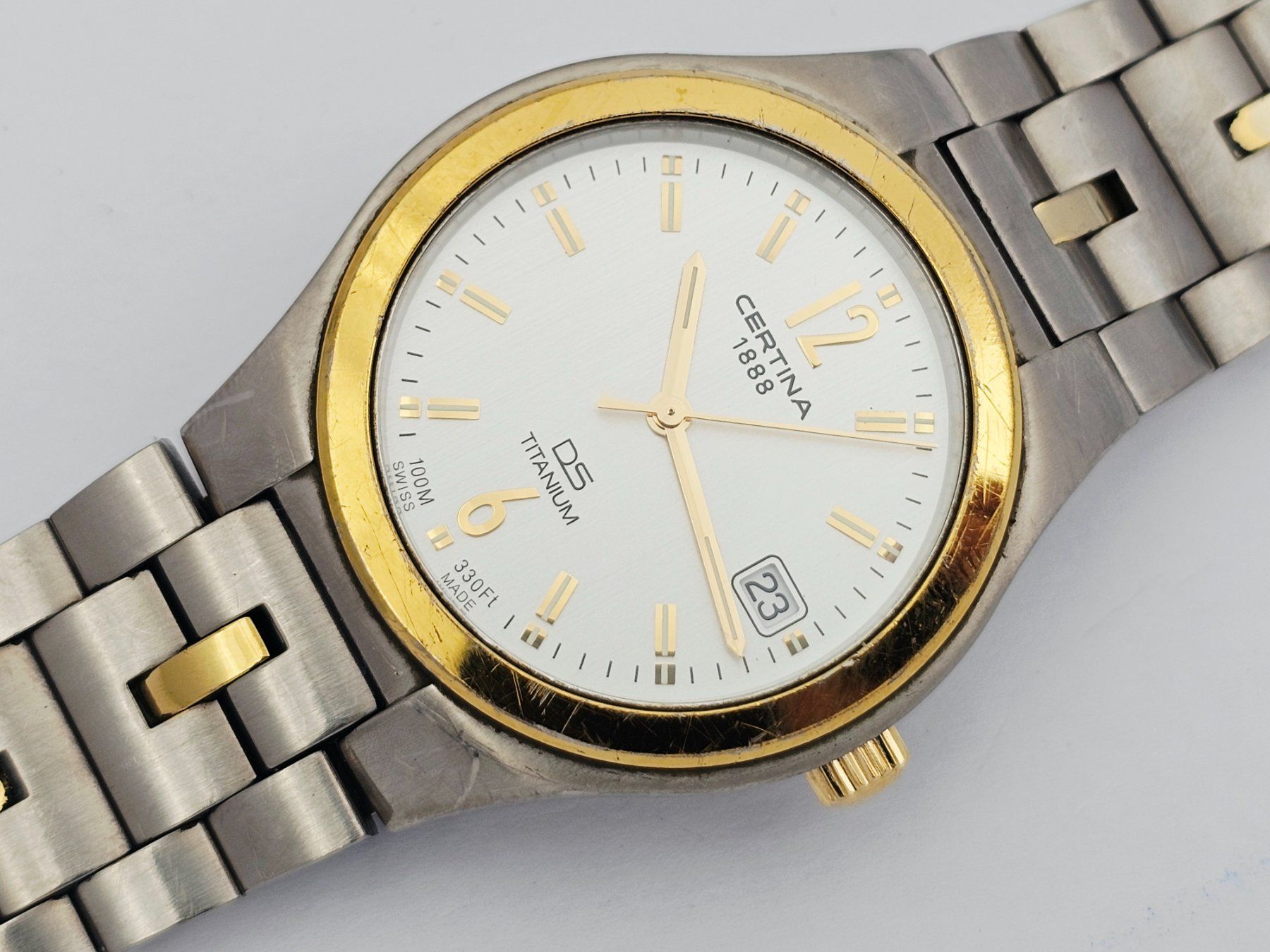 Certina Orologi: Certina 1888 DS Titanium Herrenuhr – Usato da Bassersdorf venduto da AnkerWatch