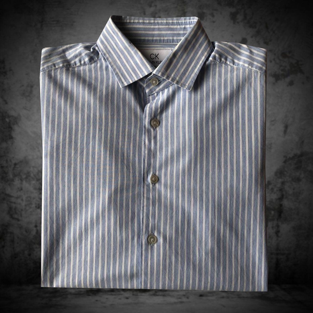 Calvin Klein Camicie: Shirt Calvin Klein Blue Men 39 – Usato da Genève venduto da ang_7j7j 5