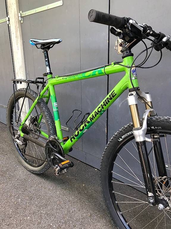 Rock Machine Velos: Rock Machine Explosion Mountainbike 26" – Gebraucht aus Zug von Stuhl 4