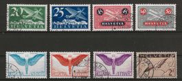1933-37 : Flugpost Serie Nr. F4z - F13z - KP 550.--