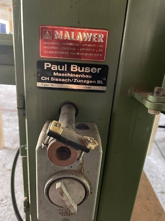 Seghe: Paul Buser / DREBA Holzbandsäge – Usato da Sevelen venduto da Guscha 1