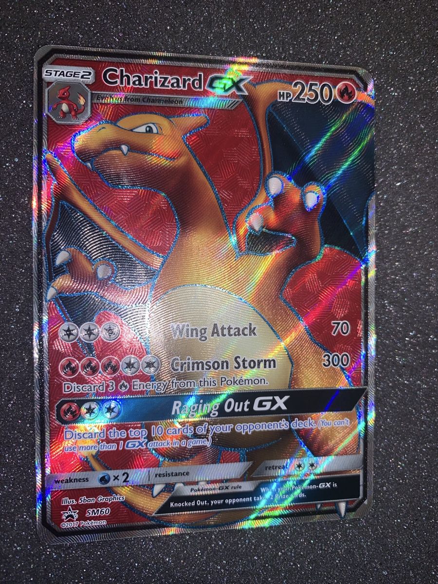 Pokémon Sammelbilder & Trading cards: Charizard GX 250 HP SM60 GX  – Gebraucht aus Bironico von ars_z6lb 3