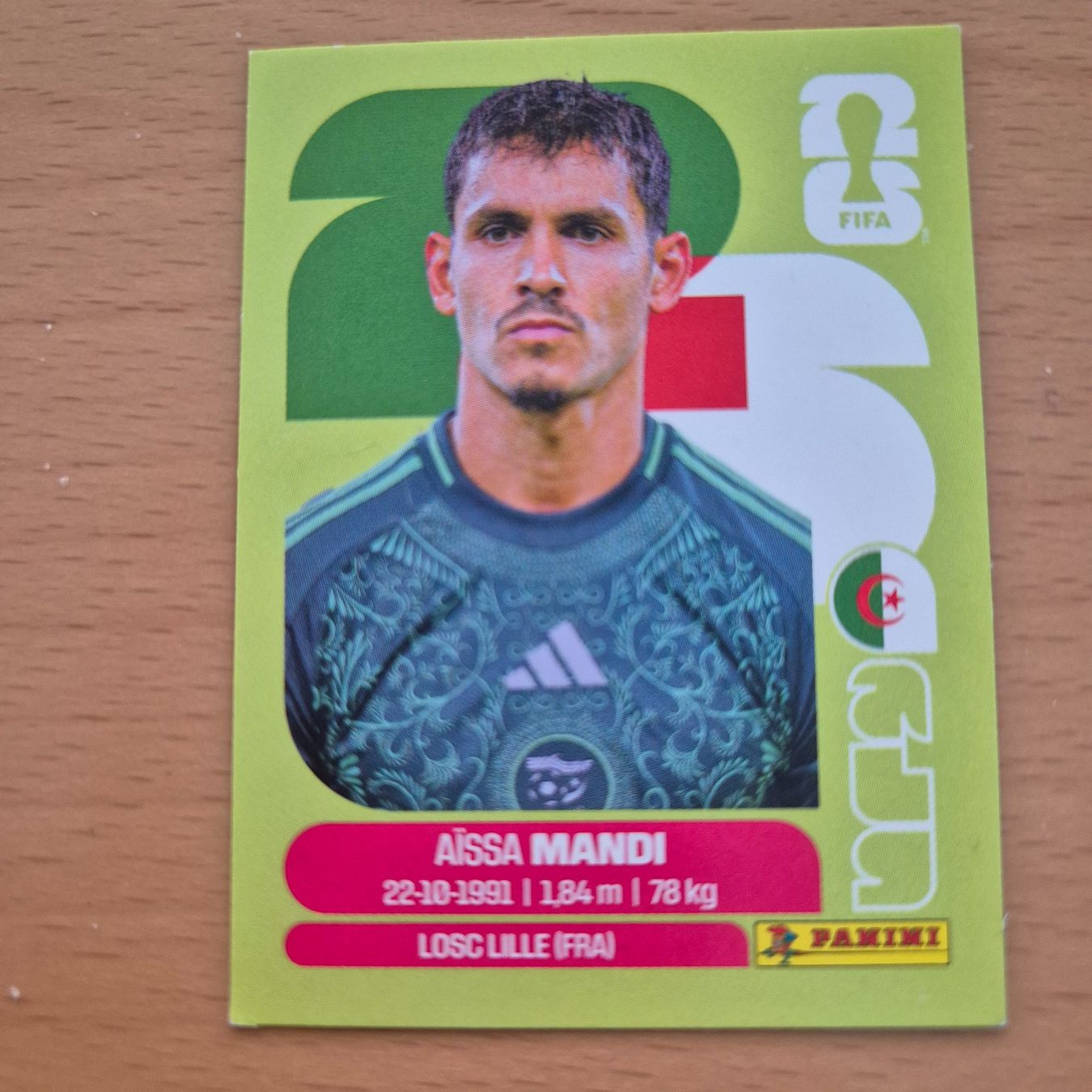 Panini Carte collezionabili: ALG 7 Panini FIFA WM 2026 – Nuovo (secondo la descrizione) da Riehen venduto da tmw_c29m